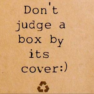 I will always up-cycle packaging when I have it available!